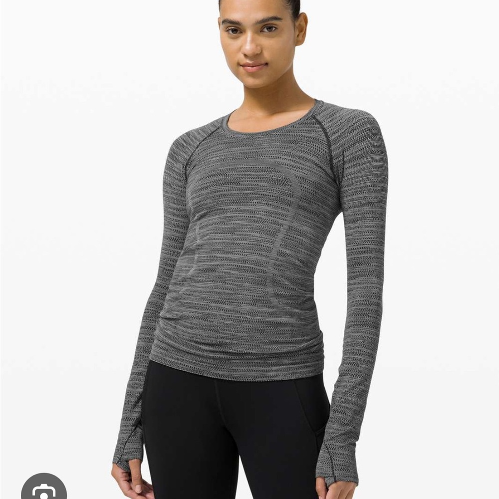 Waist length Gray Swiftly Tech Lululemon